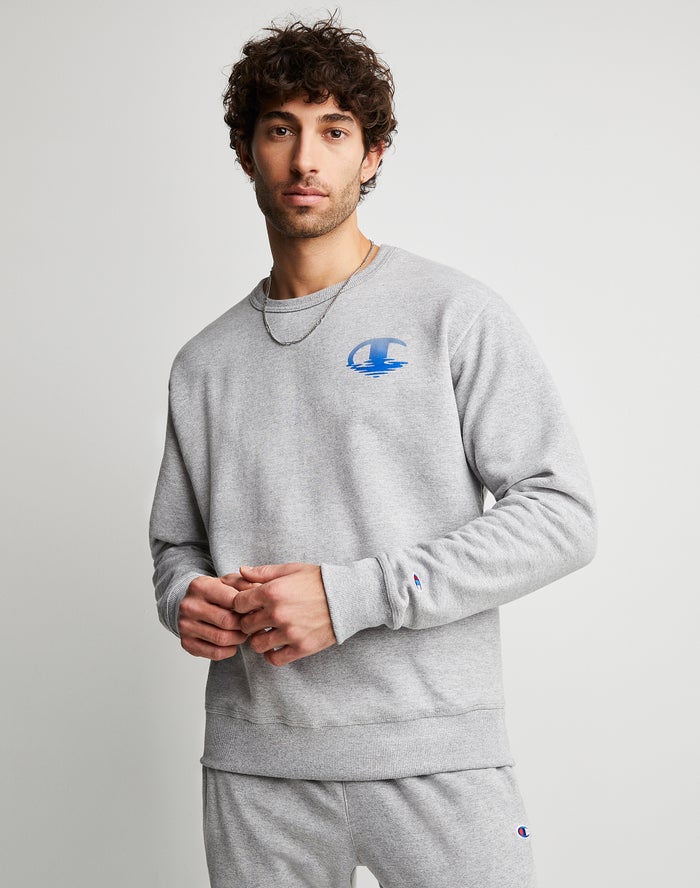 Champion chainstitch clearance crew neck sweatshirt